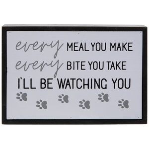 “I’ll be watching” wall decor